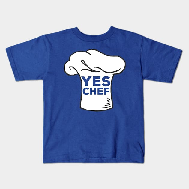 Yes Chef Kids T-Shirt by Mt. Tabor Media
